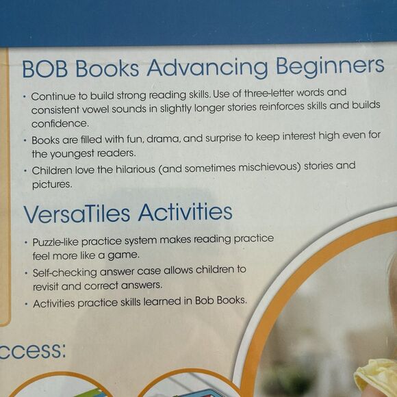 hand2mind Bob Books and Versa Tiles Reading Ages 3-6 Advancing Beginners - Picture 5 of 7